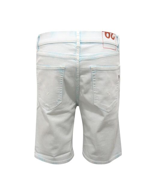 Dondup Gray Casual Shorts for men