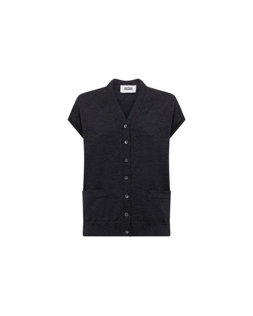Alpha Studio Gilet Timeless in het Black