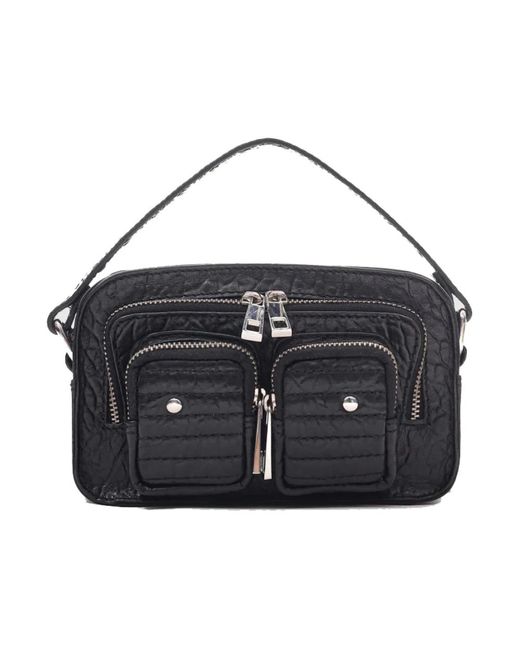 Nunoo Black Helena Moto Handtasche Klassisches Design