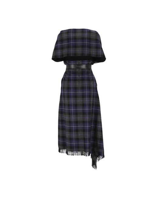 Dior Purple Midi Dresses