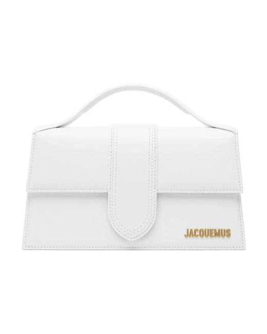 Jacquemus White Weiße Handtasche Mit Kartenfach