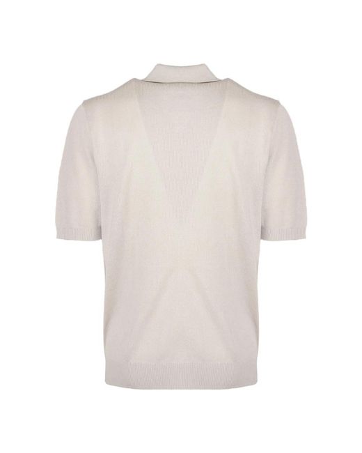 Eleventy White Polo Shirts for men