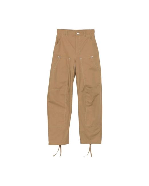 Moschino Twill Broek in het Natural
