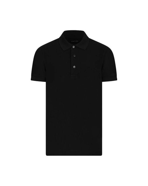 Tom Ford Black Polo Shirts for men