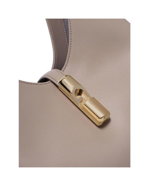 Furla Gray Shoulder Bags