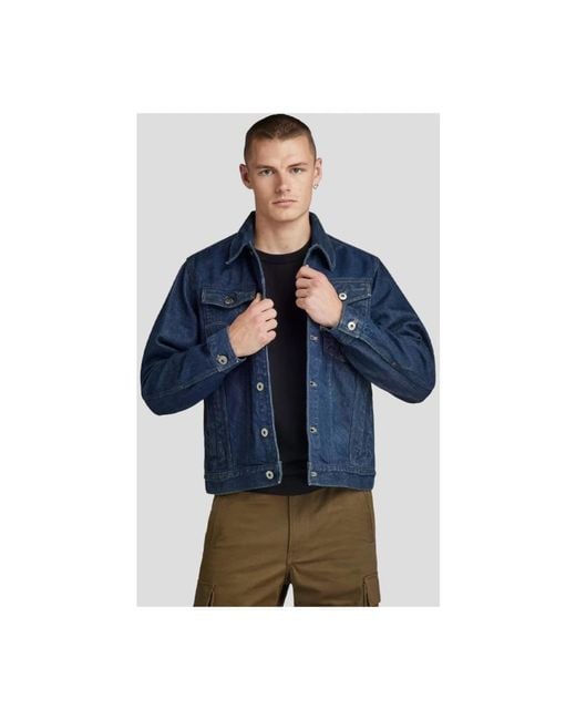 G-Star Arc Jacket in het Blue voor heren