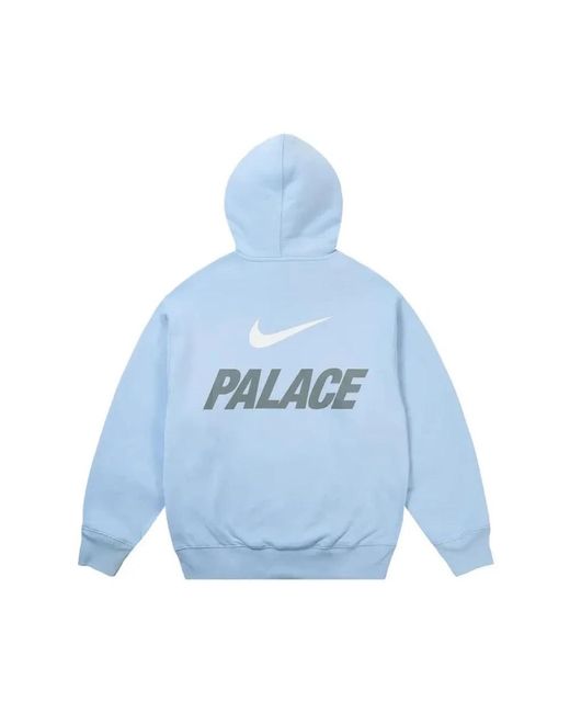 Palace Blue Hoodies for men