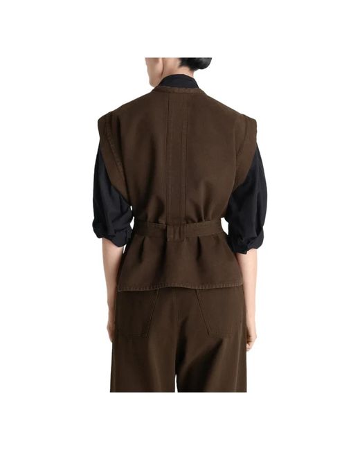 Lemaire Brown Blouses