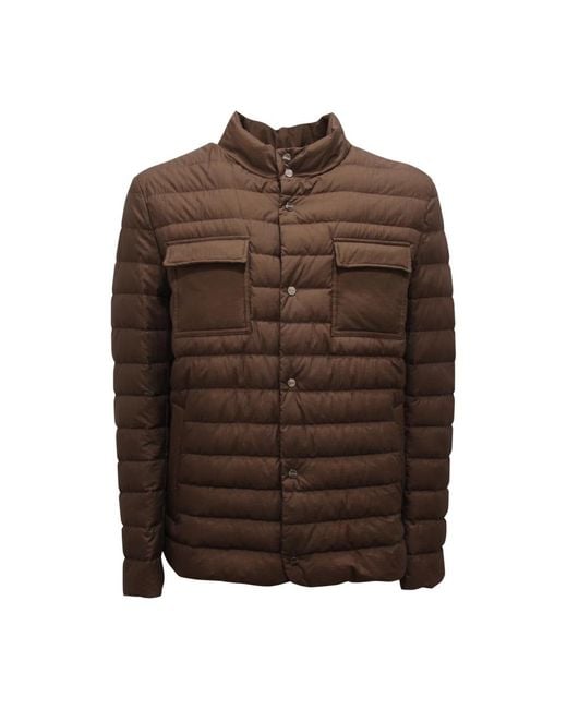 Herno Brown Winter Jackets for men