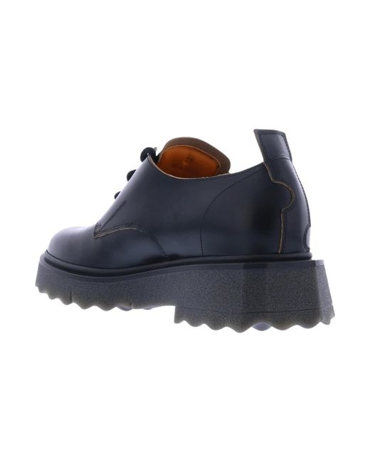 Off-White c/o Virgil Abloh Blue Laced Shoes for men