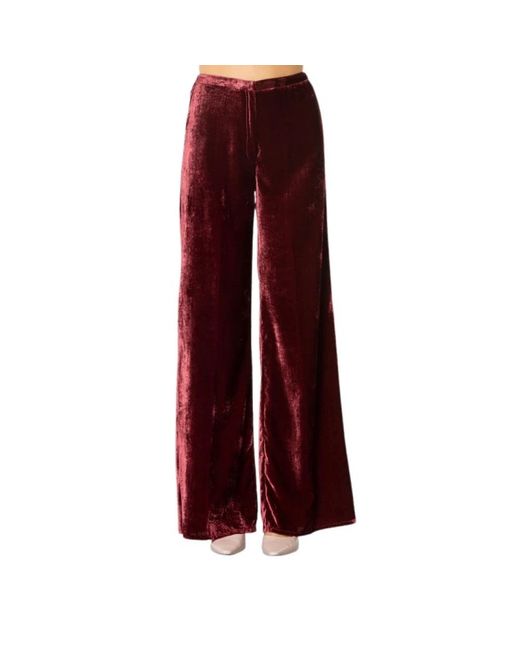 Forte Forte Wide Trousers in het Red