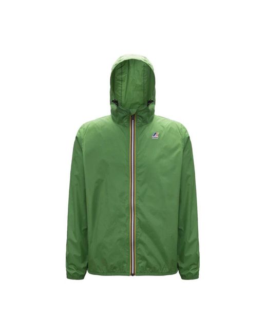 K-Way Green Rain Jackets for men