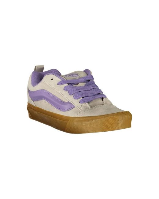 Vans Blue Grigio Polyurethane S Sneaker