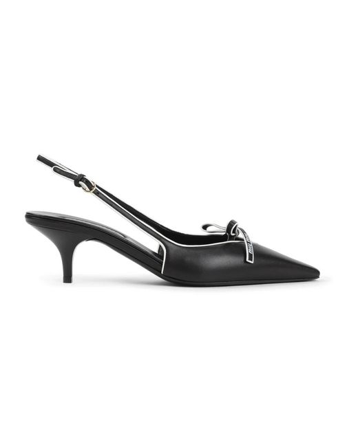 Pumps Miu Miu de color Black