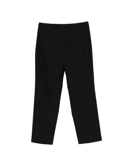 Cambio Black Straight Trousers