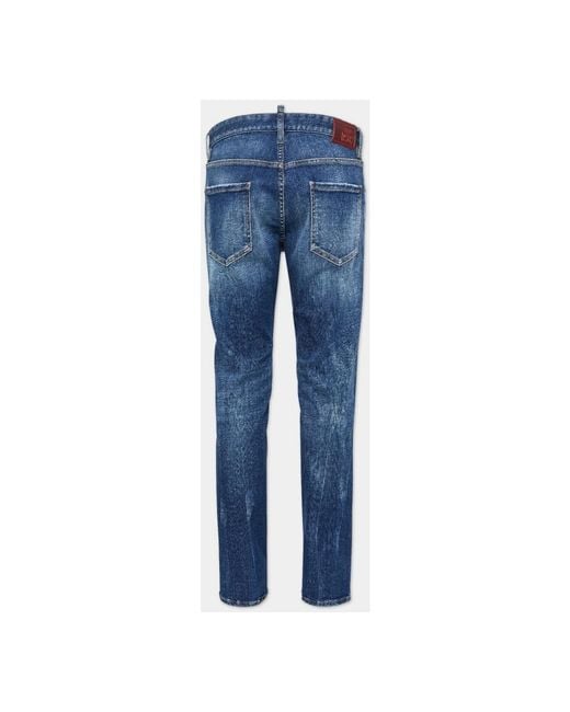 DSquared² Blue Slim Fit Jeans for men