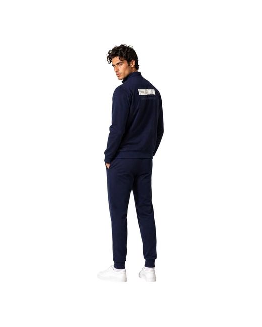 EA7 Trainingspak Set in het Blue voor heren