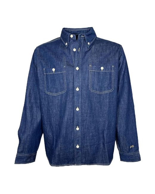 Denim Shirts Denham de hombre de color Blue