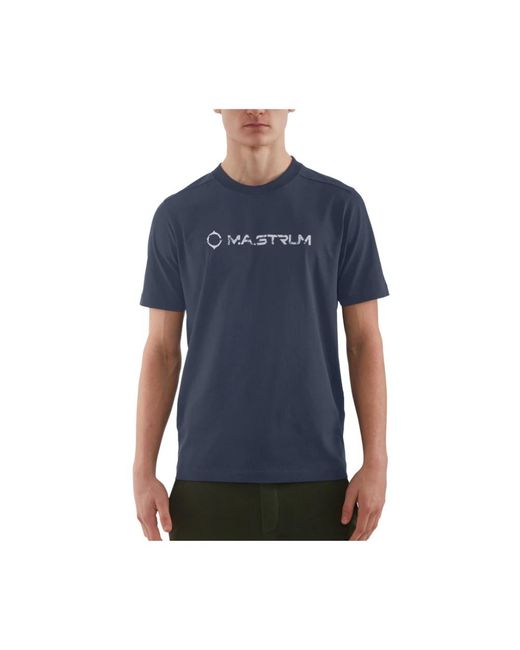 Ma Strum T-Shirts in het Blue voor heren