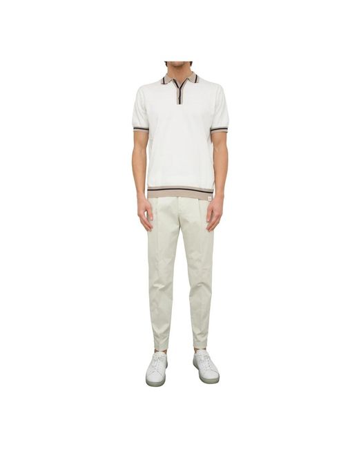 PT Torino Natural Slim-Fit Trousers for men