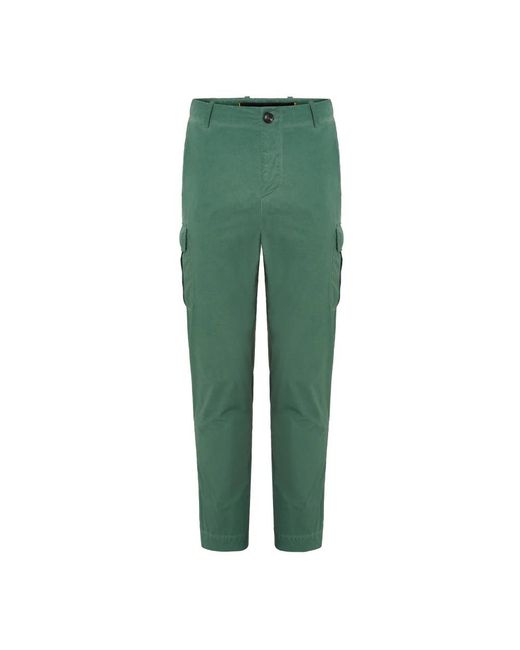 Rrd Green Slim-Fit Trousers for men