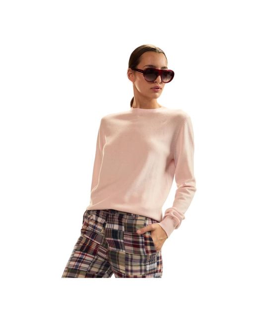 Cynthia Rowley Pink Eea Woo Cashmere Sweater