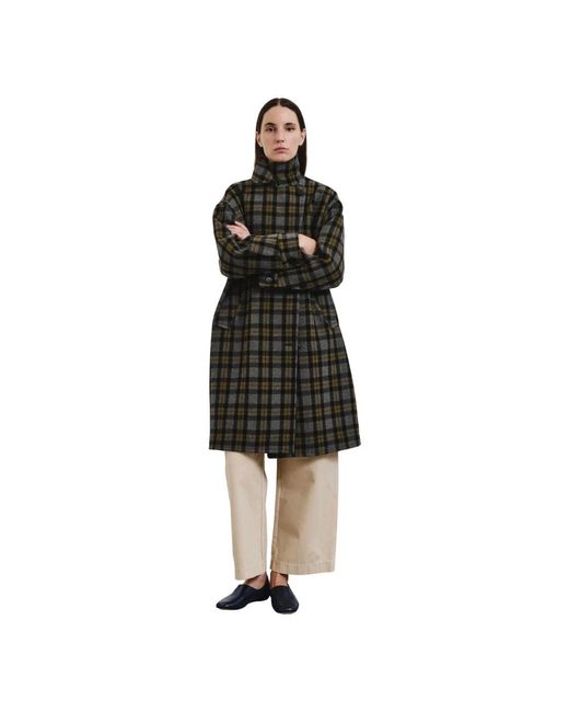 Pomandère Green Single-Breasted Coats