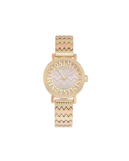 Watches di Missoni in Metallic