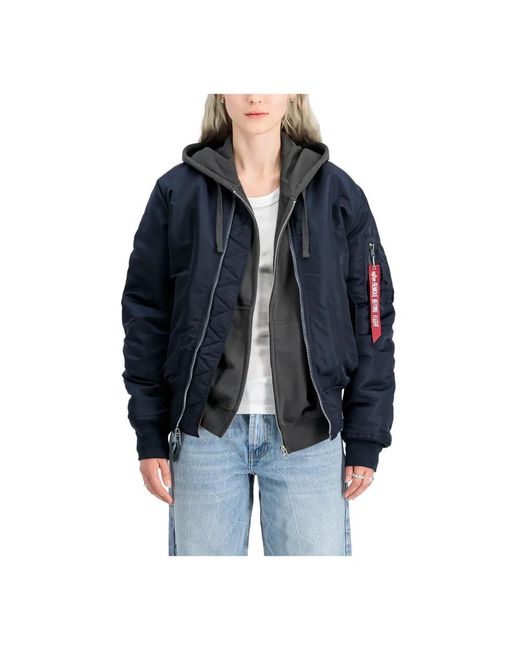 Alpha Industries Black Bomber Jackets