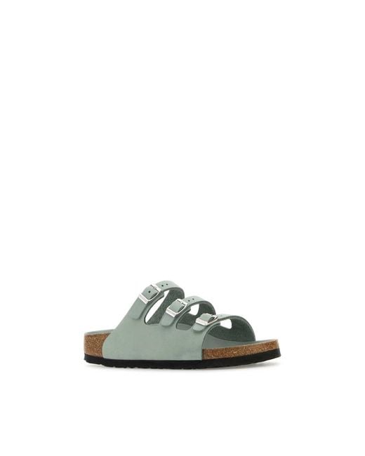 Birkenstock Green Sliders