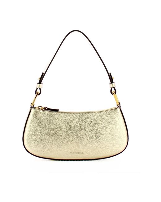 Bags > shoulder bags Coccinelle en coloris Metallic