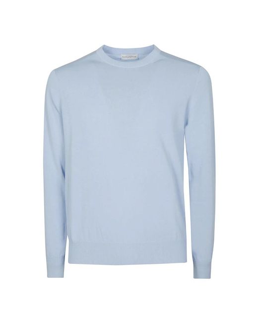 Ballantyne Blue Round-Neck Knitwear for men
