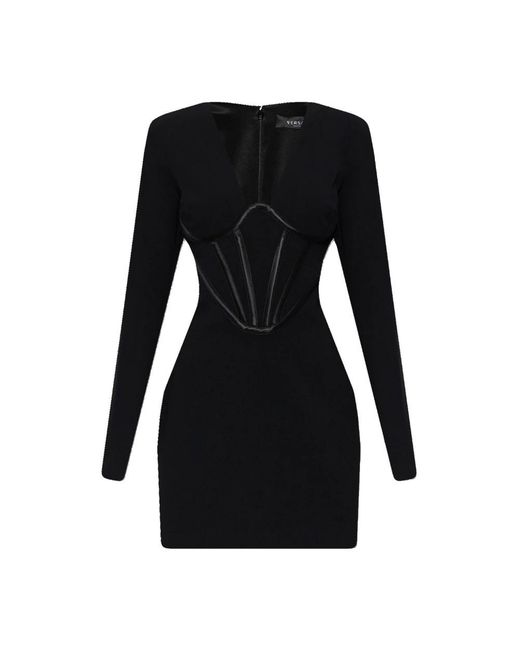 Versace Black Short Dresses