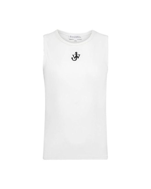 J.W. Anderson Sleeveless Tops in het White