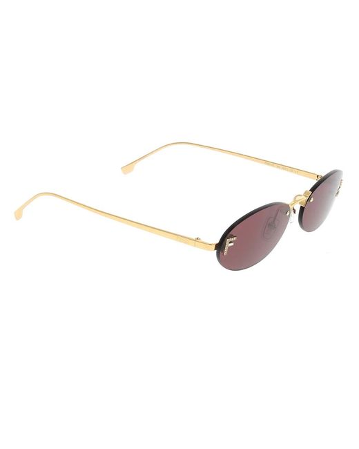 Fendi Purple Sunglasses