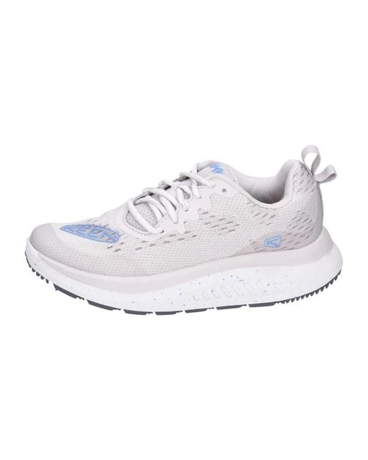 Keen White Schnürschuhe Wk400