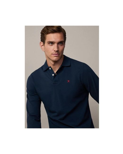 Hackett Blue Polo Shirts for men