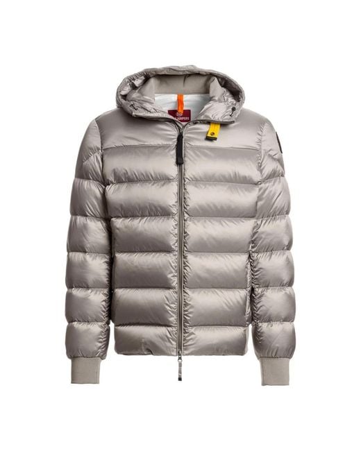 Down Jackets Parajumpers de hombre de color Gray