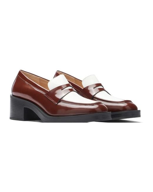 Stuart Weitzman Red Kaia 40 Loafer
