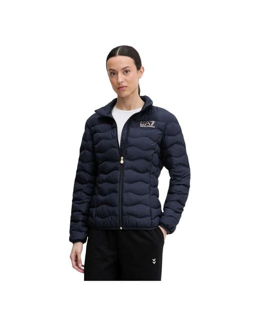 Winter Jackets EA7 en coloris Blue