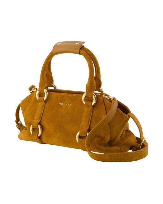 McQueen Brown Handbags