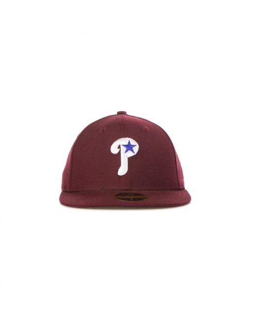 KTZ Red Coop Wool Fitted Cap