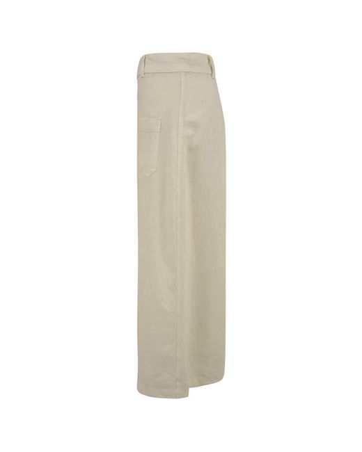 Aspesi Natural Midi Skirts