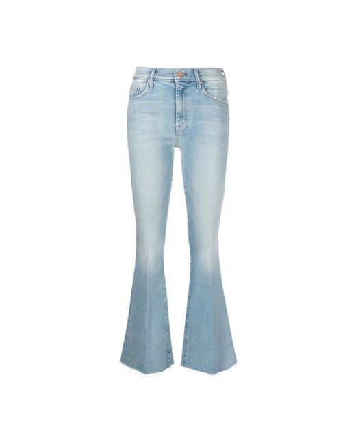 Mother Blue Flared Jeans