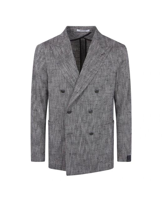 Tagliatore Montecarlo Jacket in het Gray voor heren