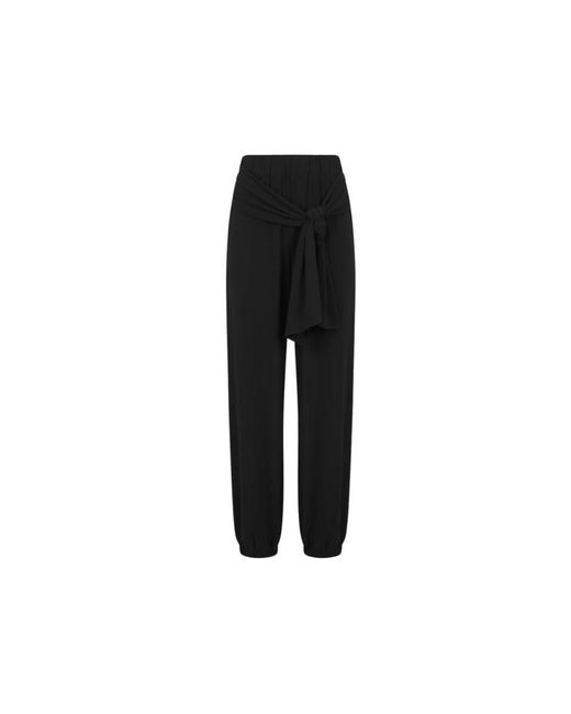 FIDAN NOVRUZOVA Black Tapered Trousers