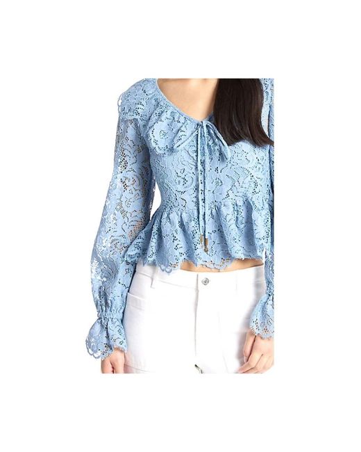 Michael Kors Blue Blouses