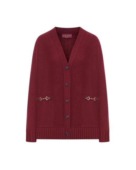 Cashmere Knitwear Gucci de color Purple