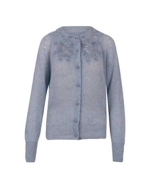 Ermanno Scervino Cardigans in het Blue
