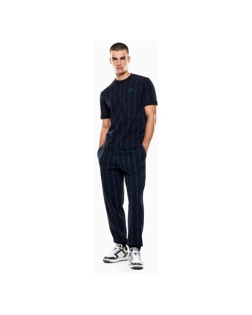 EA7 Blue Sweatpants for men